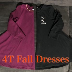 Old Navy 4t long sleeve dresses